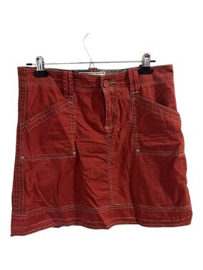 Aventura Rust Red Utility Skirt